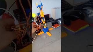 3d printet robot arm ( program microbit )