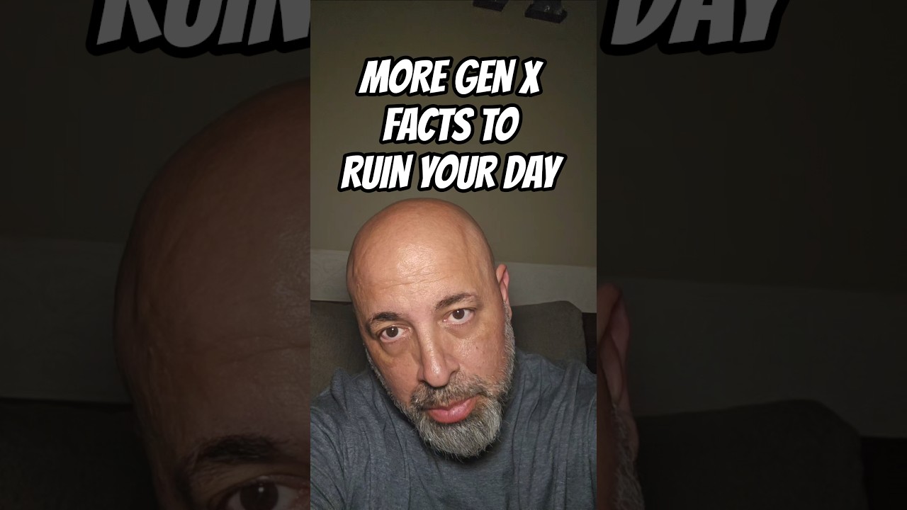 MORE GEN X FACTS TO RUIN YOUR DAY #genx #80s #1980s #nostalgia #danregancomedy