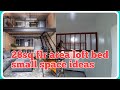 28sq floor area loft bed|small space ideas|katas ng ex abroad