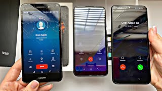 HUAWEI Y6 II LTE vs Honor 8A vs Huawei P smart 2019/ Incoming & outgoing calls ( various ringtones)