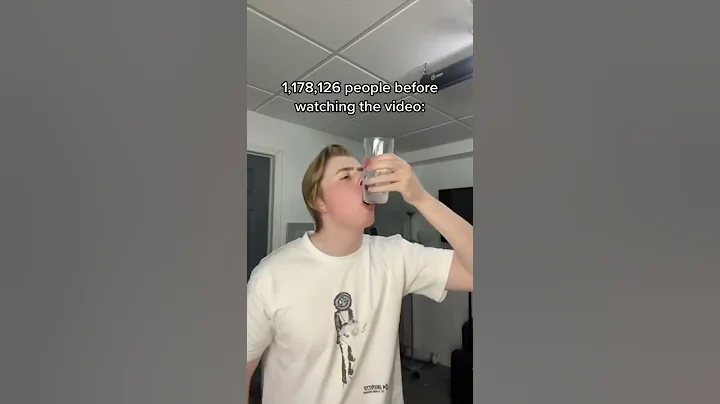 How To Drink Water #Shorts