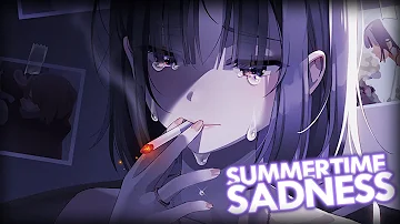 Nightcore - Summertime Sadness (Lyrics)