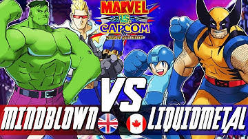 Marvel Vs Capcom:🔥MindBlown Vs LiquidMetalX🔥| High Level Gameplay.
