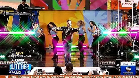 Luis Fonsi Performs "Calypso" (Live On GMA)