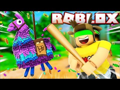 Breaking The World S Biggest Pinata In Roblox Youtube - piñata roblox 100000