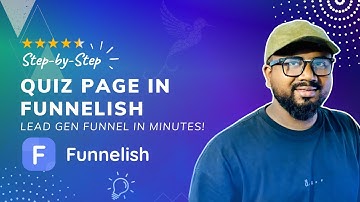 Funnelish Quiz Landing Page Tutorial 👉 Build High-Converting Landing Page Easily!
