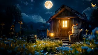 Relaxing Sleep Music In Peaceful Night - Instant Relief From Insomnia - Attract Positive Thoughts