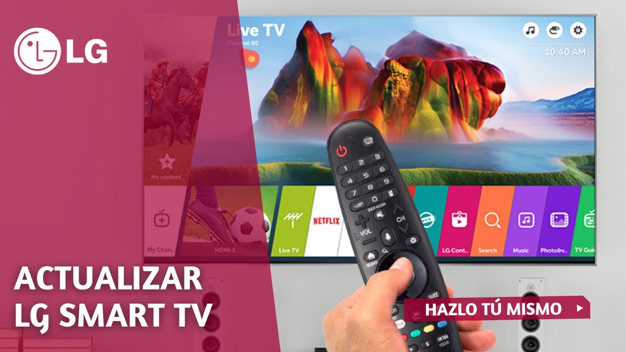 LG HAZLO TÚ MISMO: ¿Cómo actualizar software de Smart TV LG? – LG Smart TV  web OS  | LG - YouTube