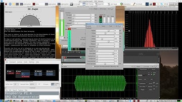 Raspberry PI 4 - CW Morse Code Audio Tone Regenerator - using PI-APP