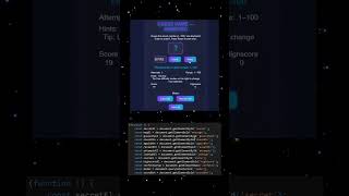 🔥 Ultra Animated Guess Game | 3D Neon Effects | CSS + JS Gaming UI | Satisfying Reveal 💥 #coding