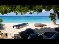 リラクゼーション＠シークレットビーチ モルディブ 波音&amp;ギター｜Chillout ambience at Maldives secret beach