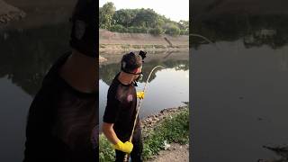 Tem peixe no RIO TIETÊ? #shorts