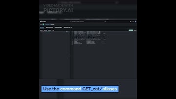 Elasticsearch Get all aliases