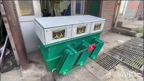 100 KVA 3 PHASE VOLTAGE SERVO STABLIZER (BRAND : IGC  ELECTRICAL AND POWER LTD