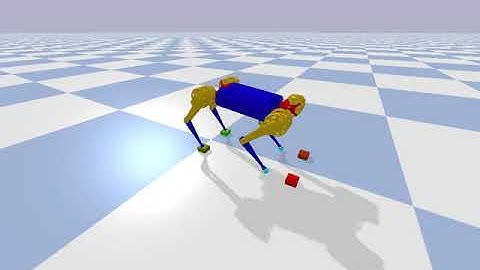 [MIT mini cheetah] MPC + whole body controller