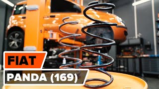 How to change front springs on FIAT PANDA (169) [TUTORIAL AUTODOC]