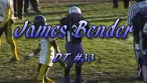 James Bender 2011 Football Highlights