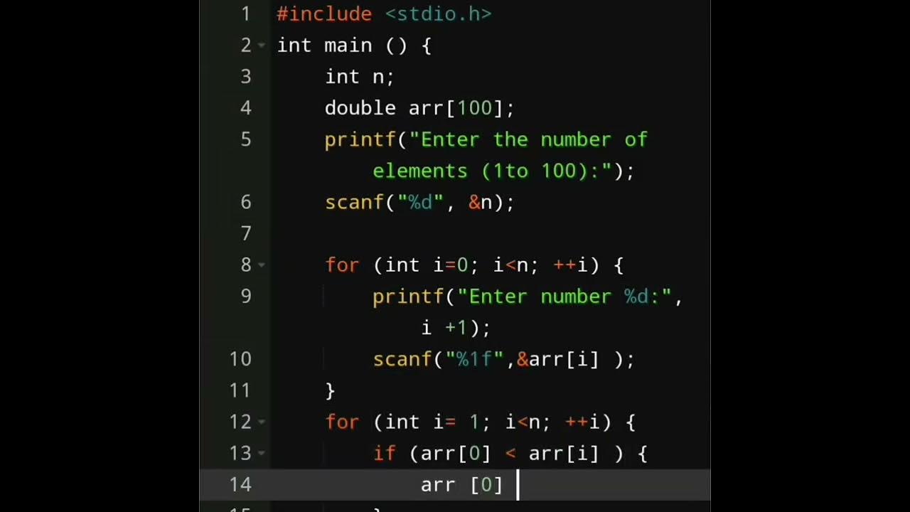 C Program To Find Largest Element In An Array In 50 X Speed c-program-to-find-largest-element-in-an-array-in-50-x-speed
