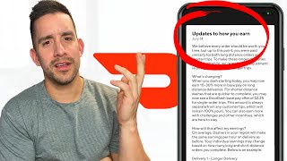 DoorDash LOWERS Dasher Pay, Do THIS Next