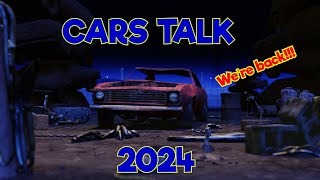 "CARS TALK" 2024 is here and here to stay.