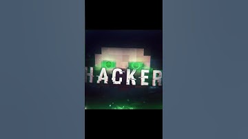 I meet hacker in sky wars😱😱😱 [Minecraft short] #shorts