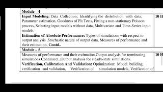 15CS834 Mod 4 Output analysis by Prof. Raghavendra Hegde