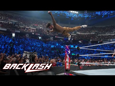 The Highlights of Bad Bunny at WWE Backlash 2023