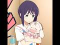 🌙彩葉、赤ちゃんかぐやのお世話をする💜🥰#shorts #shortvideo #trending #fyp