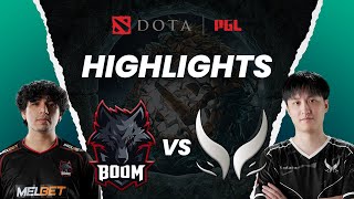 Xtreme Gaming vs BOOM Esports  HIGHLIGHTS  PGL Wallachia S1 l DOTA2