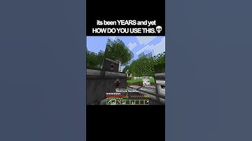 its been YEARS and yet HOW DO YOU USE THIS