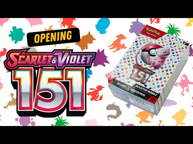 I opened SIX of the NEW POKEMON 151 BOOSTER BUNDLES!! Do these have the  BEST PULLS?!? 