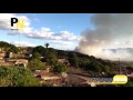 Vídeo mostra início de focos de incêndio próximo a Marota em Pindobaçu-Ba
