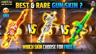 Which Is Best Free Gun Skin In Free Free | Patch Event | Free Incubator Skin And Magic Cube