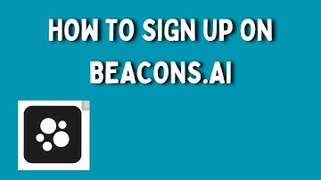how to sign up to beacons.ai | beacons.ai tutorial