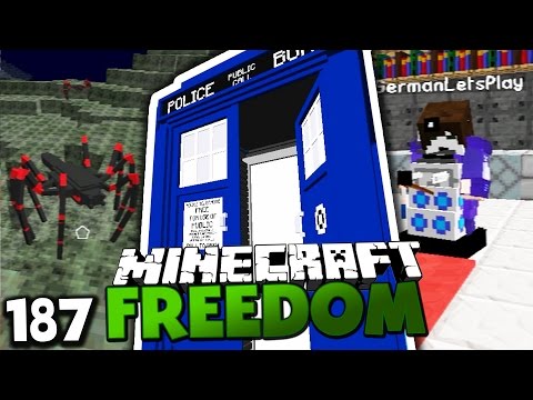 WIR BETRETEN DIE TARDIS ✪ Minecraft FREEDOM #187 | Paluten