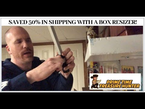 How to use a Box Resizer Reducer Tutorial for shipping stuff for    &  