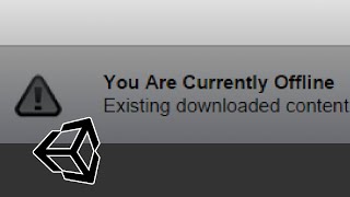 How to get around (fix) the &quot;You Are Currently Offline&quot; issue in the Unity Asset Store