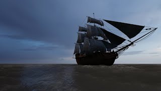 Marakkar Arabikadalinte Simham | ship 3D | Animation  | cinematic short video | HBDLaletta..