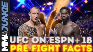 Ufc On Espn 18 Pre Fight Facts Jack Hermansson Vs. Jared Canonnier