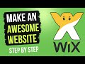 Create an Awesome Website with Wix - Step by Step - 2019