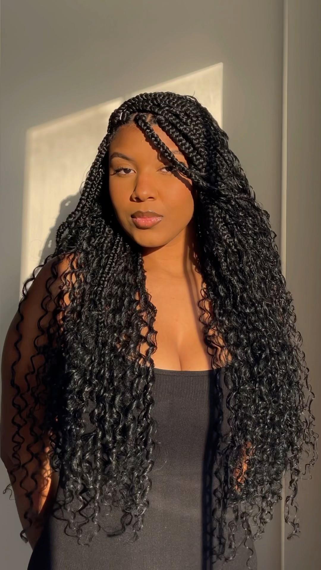 Como eu lavo minhas box Braids. #boxbraids #trancas #cachos