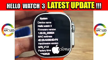 HELLO WATCH 3 Latest Firmware Update - 25/06/2023