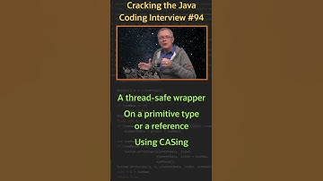 What is an atomic variable? - Cracking the Java Coding Interview