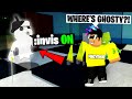 Piggy, but i used INVISIBLE HACKS as Ghosty.. (Roblox)