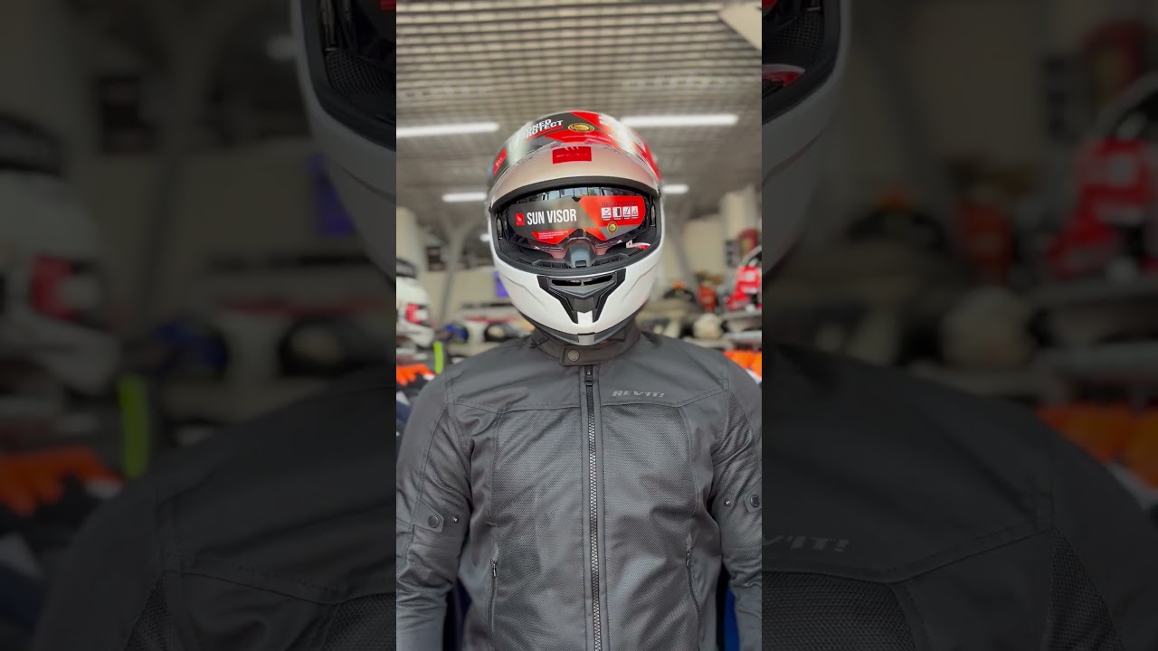 Мотошолом MT Braker SV Solid Gloss White🔥 MotoStyle 