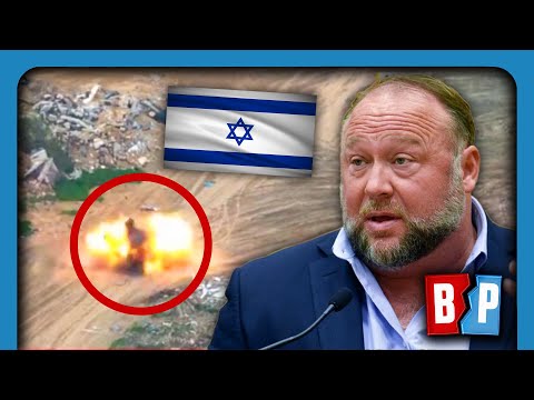 Alex Jones: Israel Committing 'Robotic Mass Genocide' After Civilian Drone Footage