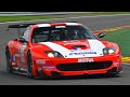 Onboard 600 hp ferrari 550 gt1 at spa francorchamps v12 madness