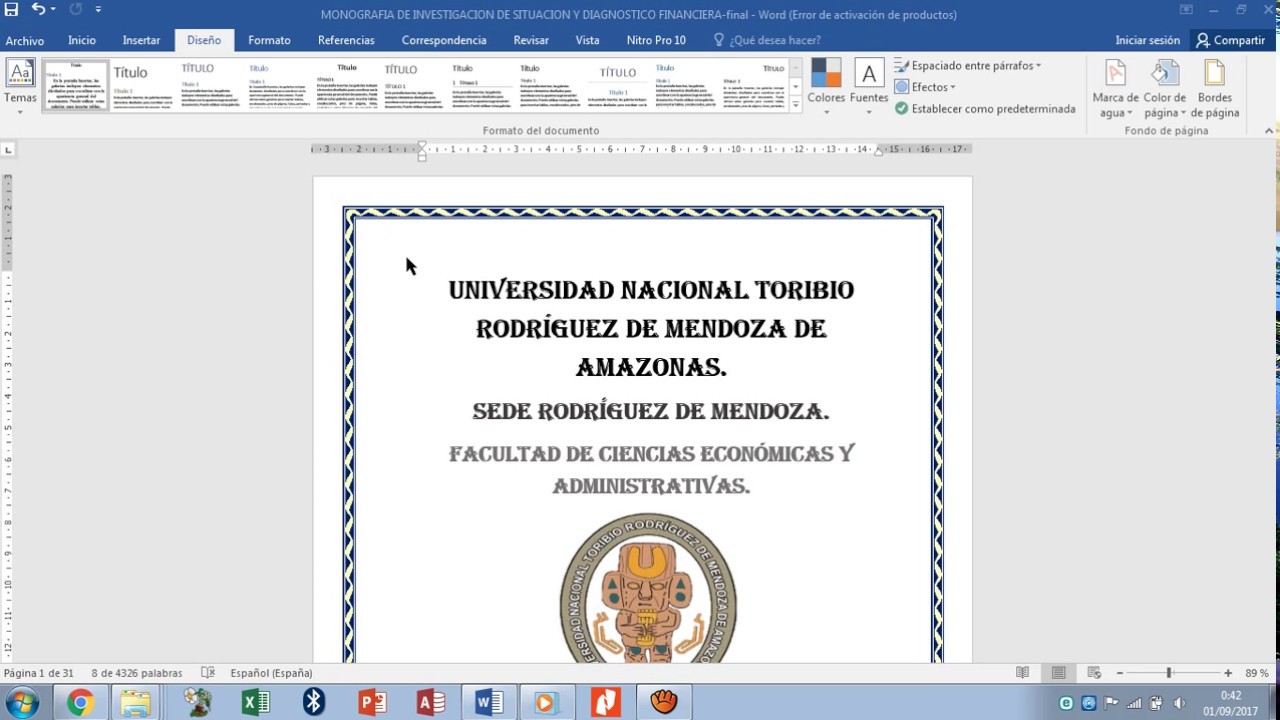 Compartir 45+ imagen portadas para monografias universitarias