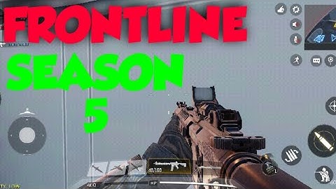 CALL OF DUTY MOBILE - FRONTLINE GAMEPLAY/WALKTHROUGH (SEASON 5 IS HERE!!) NEW MAP - OASIS
