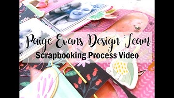 Scrapbooking Process #339 Paige Evans DT / Good Vibes Only